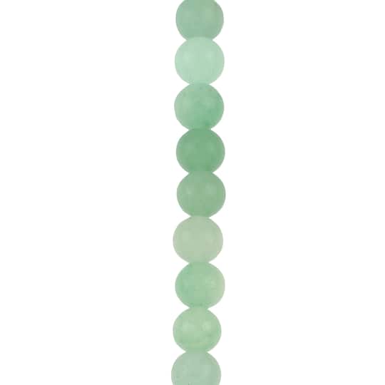 Green Matte Aventurine Round Beads, 7.5mm by Bead Landing&#x2122;